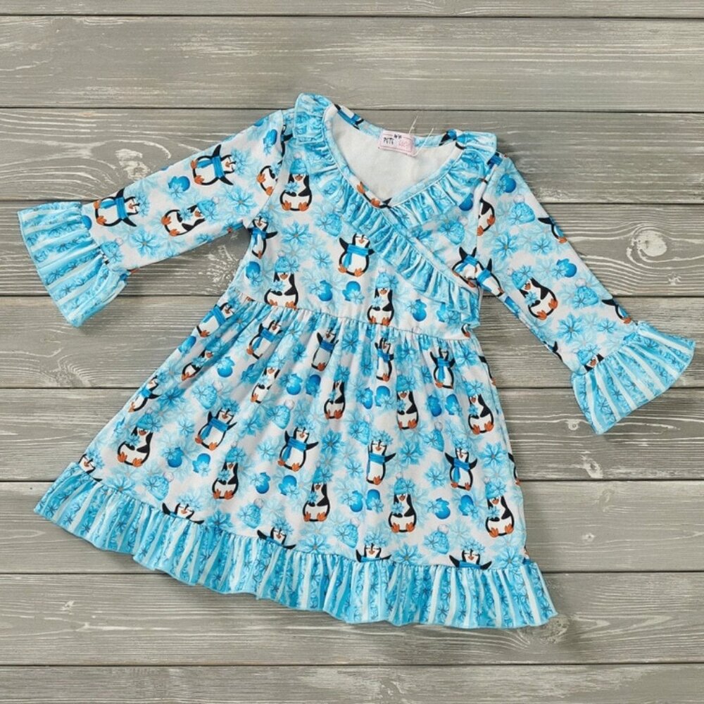 Playful Penguin Dress